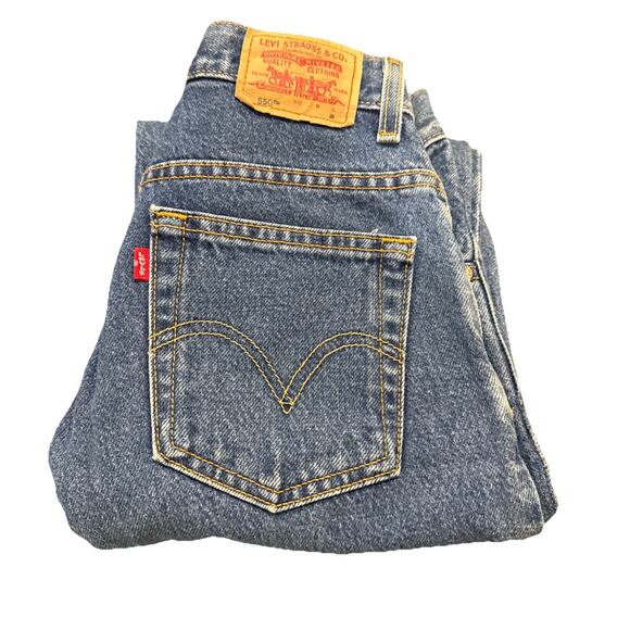 Levi’s 550 Classic Relaxed Fit Tapered Leg Denim Jeans 4 Mis M - Picture 11 of 12